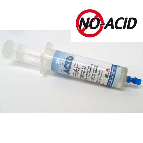 NEUTRALIZZATORE DI ACIDO PER IMPIANTI CONDIZIONAMENTO NO ACID CARTUCCIA SIRINGA 30 ML