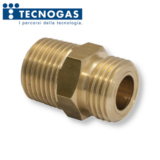Niples ridotto riduzione filetto DX/SX 1/2'' M x 20x14 mm sx