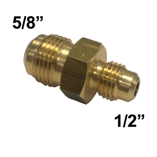 SAE reduced nipple 1/2'' x 5/8'' male male fitting