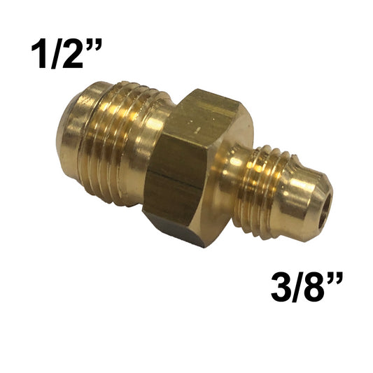 Nipplo ridottoo sae 3/8'' x 1/2'' maschio maschio raccordo