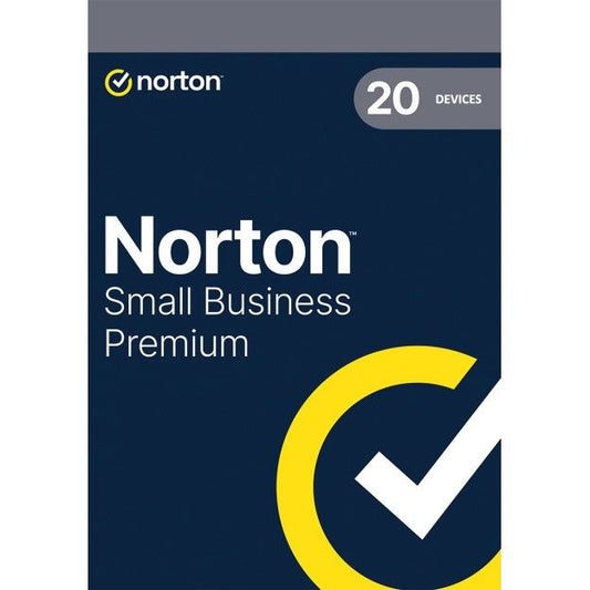NORTON SMALL BUSINESS PREMIUM - 500GB IT 1 USER 20 DEVICE 12 Months BOX