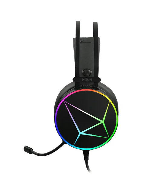 NOUA REAPER HEADSET WITH 3.5MM RGB MICROPHONE