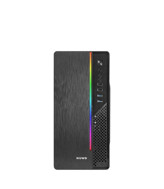 NUWO CASE OFFICE M-ATX ITAK I603 0.40MM SPCC USB3.0/2.0 12CM FRONT MESH SIDE MESH POWER SUPPLY 240W