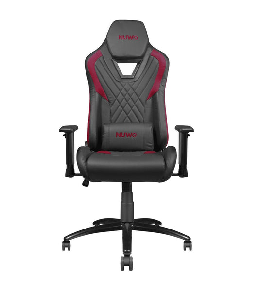 NUWO GAMING CHAIR, DOOX RED, BLACK AND RED
