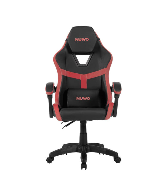 NUWO GAMING CHAIR, ODIN AMARANTH, RED AND BLACK