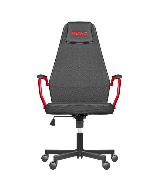 NUWO GRID CHAIR, RED AND BLACK