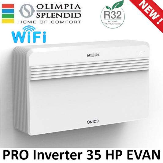 OLIMPIA UNICO PRO 35 HP EVAN without UE Integrated WiFi hot and cold