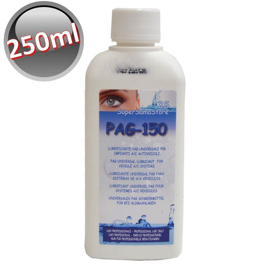 Olio lubrificante PAG 150 per compressori R134A R404A - flacone 250 ML