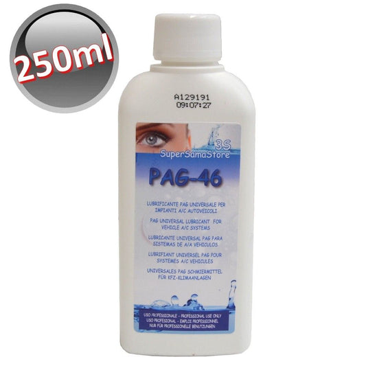 Olio lubrificante PAG 46 per compressori R134A R404A - flacone 250 ML