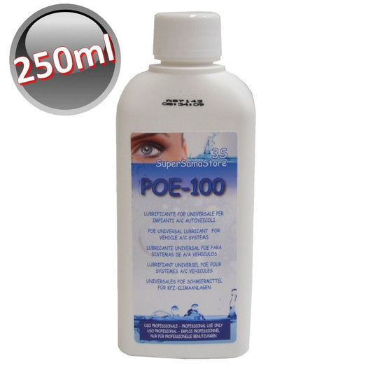 Olio lubrificante POE 100 climatizzazione e refrigerazione - flacone 250 ML