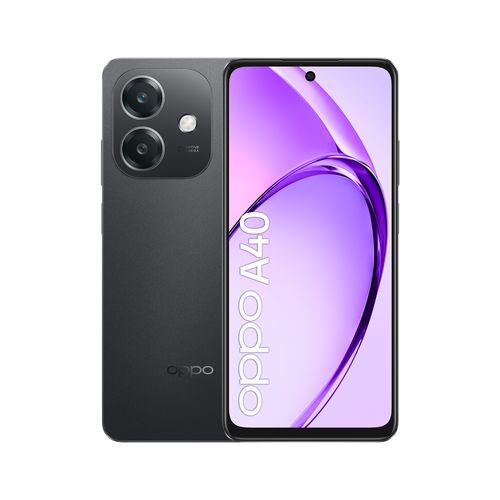 OPPO A40 Smartphone, 50MP AI Camera, 5MP Selfie, 6.67" 90HZ LCD HD+ Display, 5100mAh, 12 GB RAM (6+6) + 128GB ROM, IP54, [
