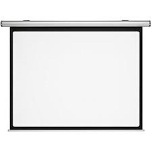 OPTOMA 16:9 MANUAL WALL-MOUNTED PROJECTOR COVER, WHITE, 265.6 x 149.4 cm