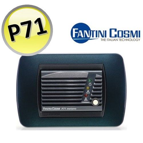 P71 - Rilevatore fughe metano da incasso per ambienti civili - Fantini Cosmi