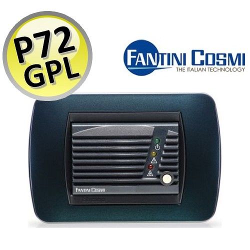 P72 - Rilevatore fughe gas GPL da incasso per ambienti civili - Fantini Cosmi