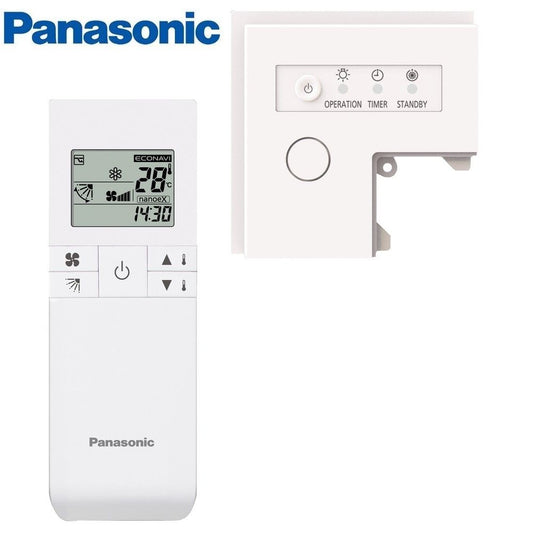 Panasonic CZ-RWS3 + CZ-RWRY3 wireless remote control for cassette indoor unit