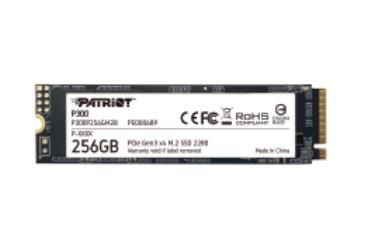 PATRIOT INTERNAL SSD P300 256GB M.2 PCIE R/W 1700/1100 GEN 3X4