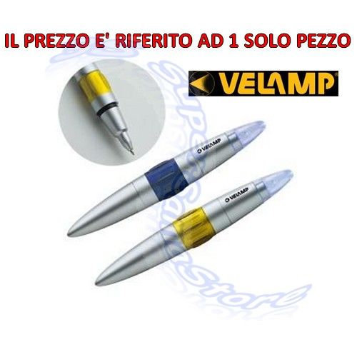 Penna a sfera con led luminoso