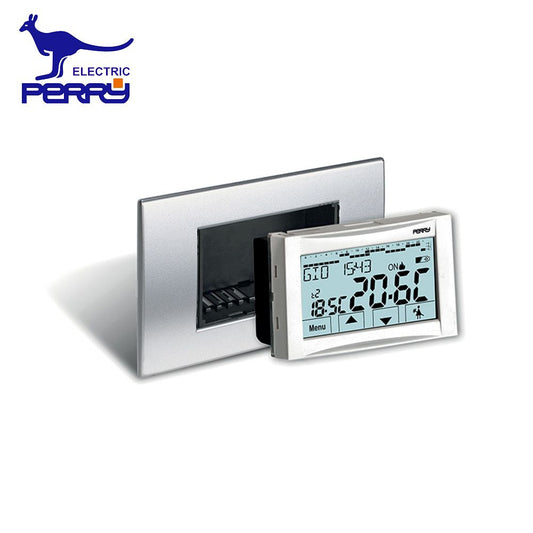 Perry 1CRCDS26 - Moon Soft 3V Built-in Touch Screen Digital Chronothermostat