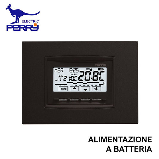 Perry 1CRCDS28 - NEXT Series Built-in 3V Battery-Powered Digital Chronothermostat