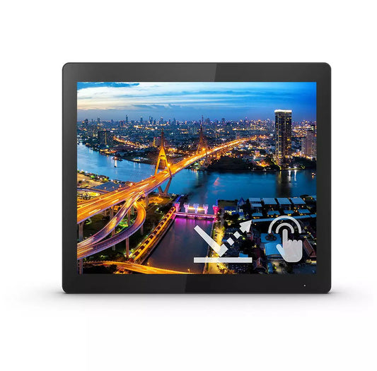 Philips B Line 172B1TFL/00 PC monitor 43.2 cm (17") 1280 x 1024 pixels LED Touch screen Black