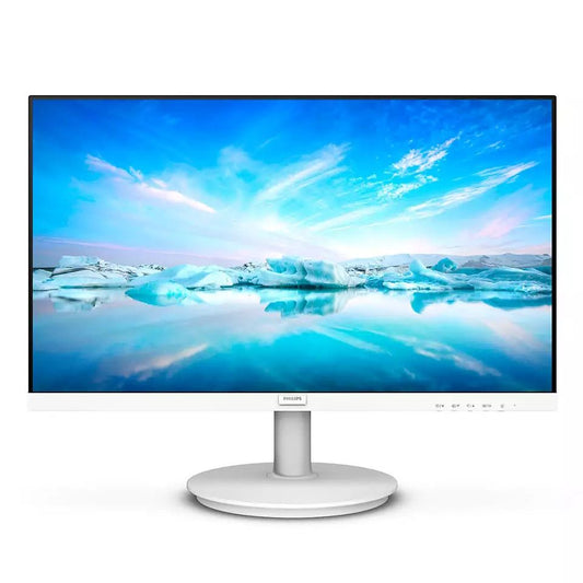 PHILIPS MONITOR 23.8 LED IPS 16:9 FHD 4MS 250 CDM, TILTING, VGA/HDMI, MULTIMEDIA, WHITE