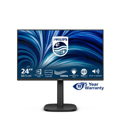 PHILIPS MONITOR 23.8 LED IPS FHD 16:9 4MS 250 CDM, PIVOT, VGA/DP/HDMI, MULTIMEDIA
