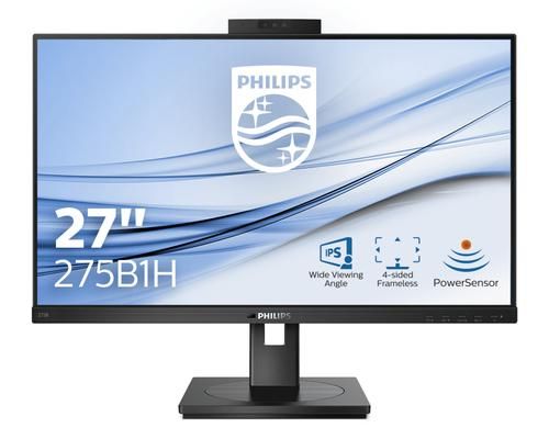 PHILIPS MONITOR 27 LED IPS 16:9 2K 4MS 300 CDM, WEBCAM DVI/DP/HDMI, PIVOT, MULTIMEDIA