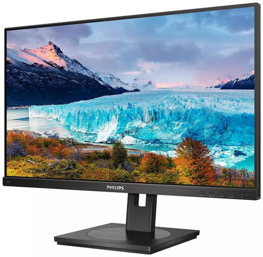 PHILIPS MONITOR 27 LED IPS 16:9 FHD 4MS 250 CDM, VGA / DVI-D / HDMI / DP PIVOT, MULTIMEDIA WEBCAM