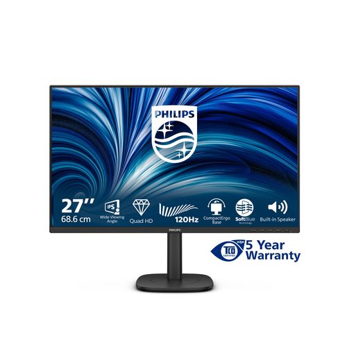 PHILIPS MONITOR 27 LED IPS QHD 16:9 4MS 350 CDM, PIVOT, DP/HDMI, MULTIMEDIA