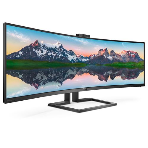 PHILIPS CURVED MONITOR 49 LED VA SUPERWIDE 32:9 5120X1440 5MS 450CDM, HDMI/DP/USB, WEBCAM, USB-C DOCKING STATION, MULTIMEDIA
