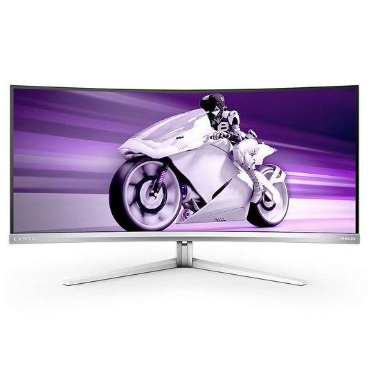 PHILIPS CURVED GAMING MONITOR 34 ENVIA, QD-OLED 21:9 UWQHD 0.1MS, DP/HDMI, USB-C DOCKING, HEIGHT REG