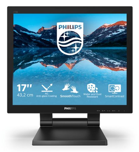 PHILIPS TOUCH MONITOR 17 LED TN 5:4 1280x1024 1MS 250 CDM, IP65, VGA/DVI/DP/HDMI, MULTIMEDIA