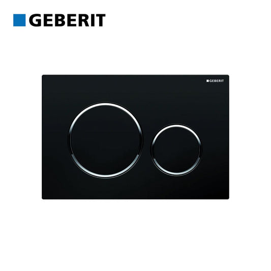Placca per cassette GEBERIT SIGMA 20 nero - cromo - nero 115.882.KM.1