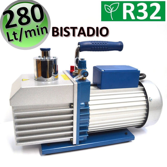 Two-stage vacuum pump 280 L/min for R32 R1234YF gas systems - VE2100