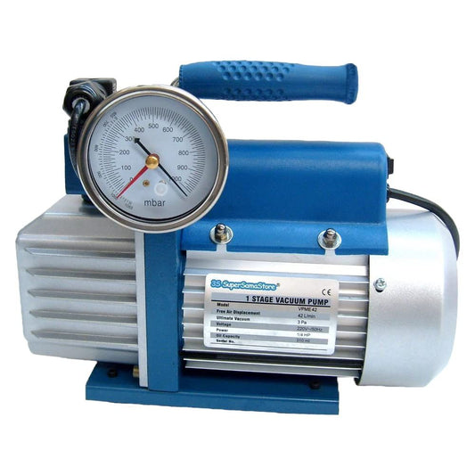 42 Lt single-stage vacuum pump with hose and fitting