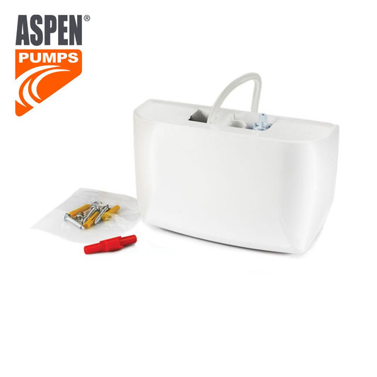 Condensation collection pump under Aspen mini blanc split