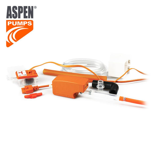 Silent+ MINI ORANGE Air Conditioning Condensation Drain Pump - Aspen Pumps