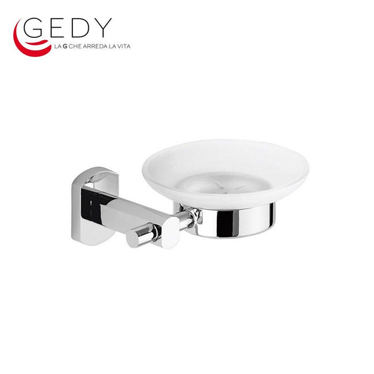 Portasapone ottone cromato e vetro - EDERA GEDY ED11