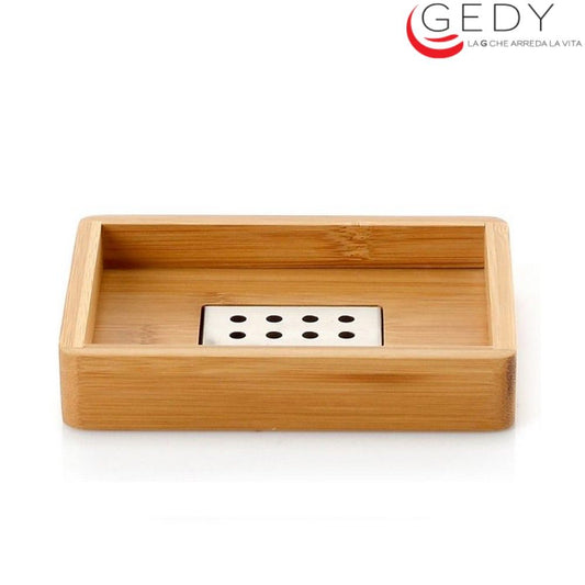 Portasapone serie BAMBU' in legno