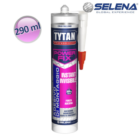 POWER FIX INSTANT INVISIBILE adesivo di montaggio 290 ml cristallino