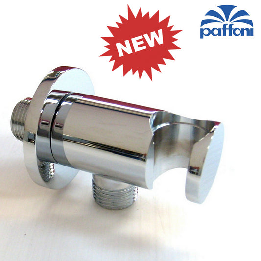 Paffoni ZSUP031 round shower support water intake
