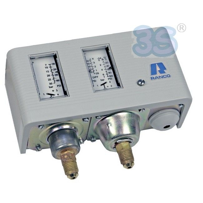 RANCO O17H4701 High/Low Pressure Switch for Refrigerant