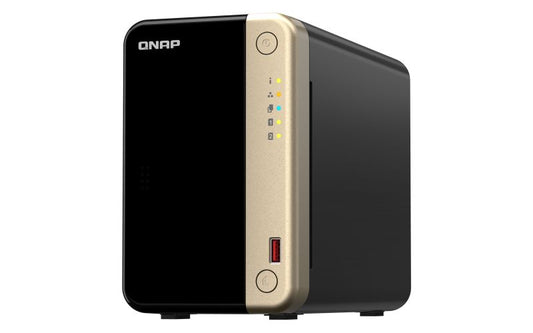 QNAP NAS TS-264 Tower 2-Bay CPU Celeronr N5105/N5095 quad core + 8 GB DDR4 + 2x SATA 2.5"/3.5" + 2X