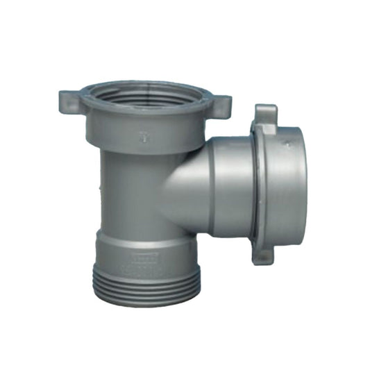 Tee fitting for 1''1/2 LIRA kitchen siphon for additional condensate drain connection - washing machine - dishwasher