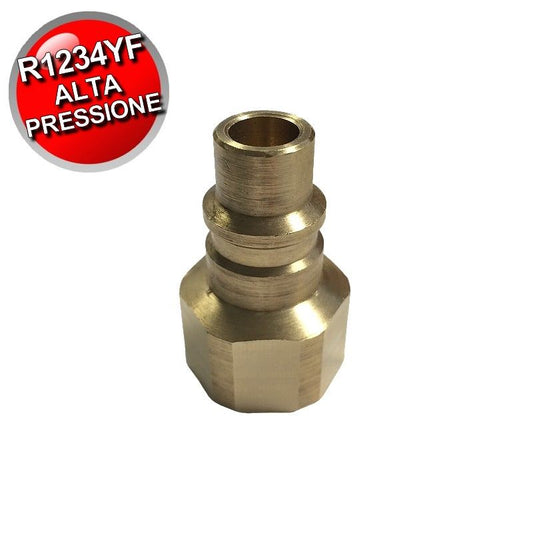 Raccordo di alta pressione per bombola R-1234yf attacco W21,7 - 1/14'' sinistro