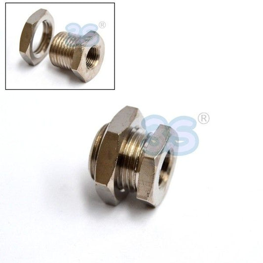 Raccordo di attraversamento 1/8 femmina passo Gas x M16x1,5