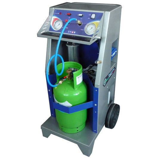 R134A R1234YF refrigerant gas recovery unit on wheels with oil separator