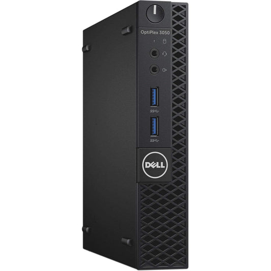 REFURBISED DELL PC 3050 MICRO I7-7700T 8GB 256GB WIN 10 PRO MAR