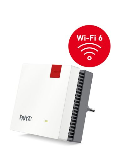 Repeater FRITZ! 1200 AX Ripetitore di rete 2400 Mbit/s Bianco