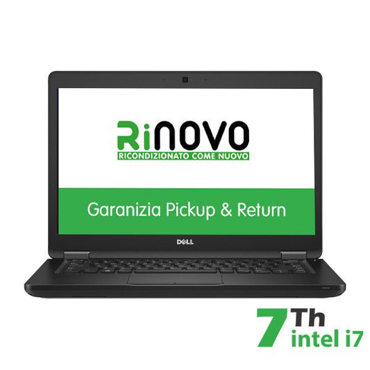 REFURBISHED DELL NB REFURBISHED LATITUDE E5480 I7-7X00U DDR4 8GB SSD 240GB 14" W10P